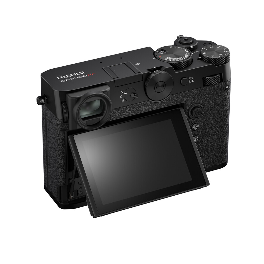 cámara digital gfx100rf negra